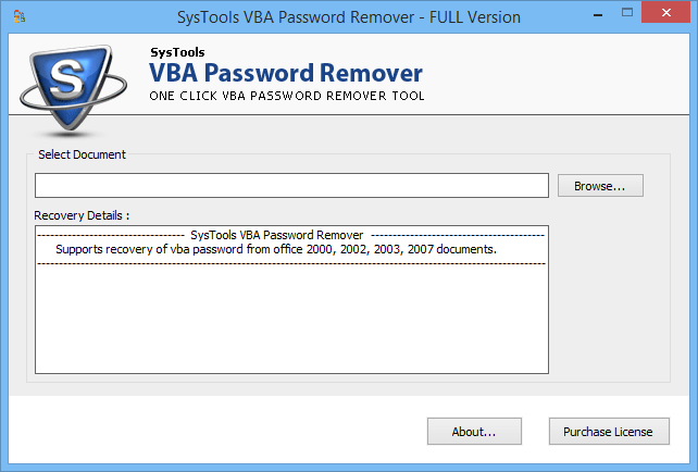 vba project password forgot